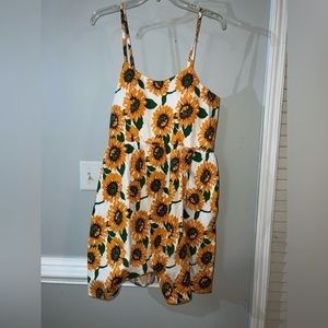 SHEIN Sunflower Dress